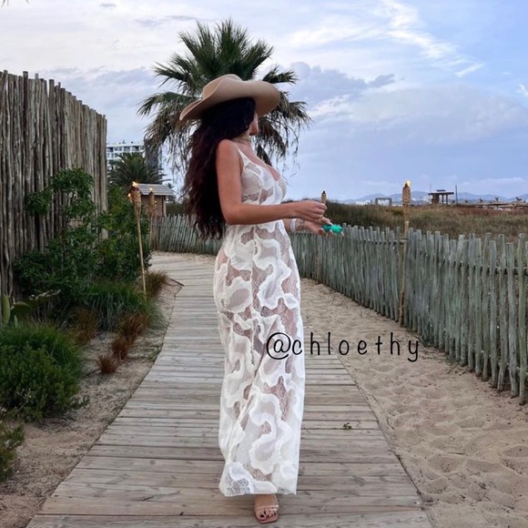 Zara LONG SLIP DRESS - Picture 16 of 16